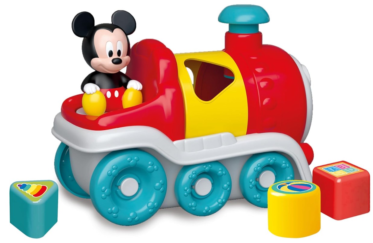 CLEMENTONI DISNEY - MICKEY TRENINO FORMINE , Gioco Prima Infanzia
